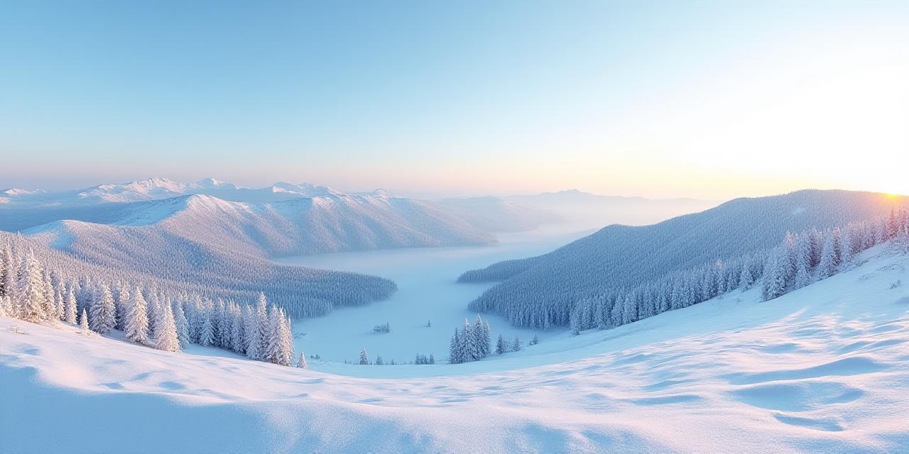 Vinterlandskap i Sverige